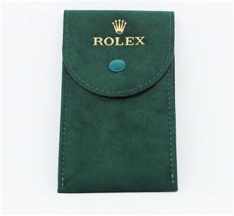 rolex green service travel watch pouch case|rolex watch case.